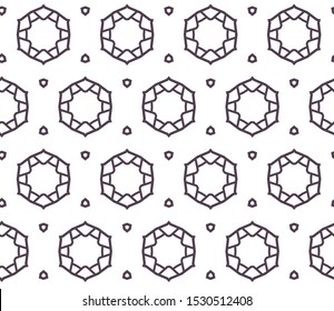 Abstract background texture in geometric ornamental style. Seamless design.