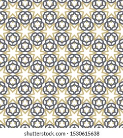 Abstract background texture in geometric ornamental style. Seamless design.