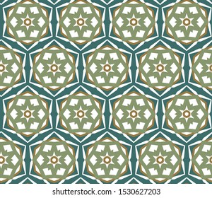 Abstract background texture in geometric ornamental style. Seamless design.