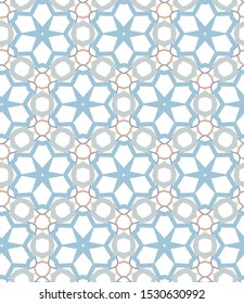 Abstract background texture in geometric ornamental style. Seamless design.