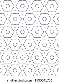 Abstract background texture in geometric ornamental style. Seamless design.