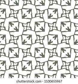 Abstract background texture in geometric ornamental style. Seamless design.