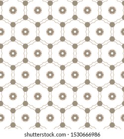 Abstract background texture in geometric ornamental style. Seamless design.