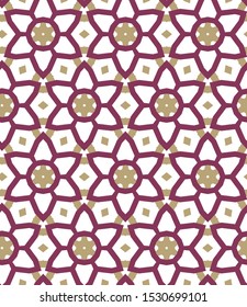 Abstract background texture in geometric ornamental style. Seamless design.