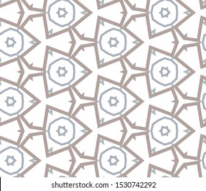 Abstract background texture in geometric ornamental style. Seamless design.