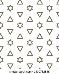 Abstract background texture in geometric ornamental style. Seamless design.