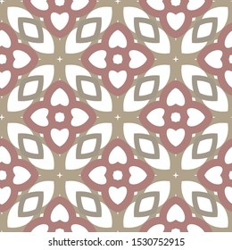 Abstract background texture in geometric ornamental style. Seamless design.