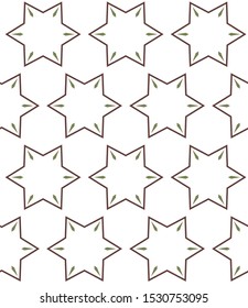 Abstract background texture in geometric ornamental style. Seamless design.