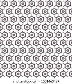 Abstract background texture in geometric ornamental style. Seamless design.