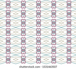 Abstract background texture in geometric ornamental style. Seamless design.