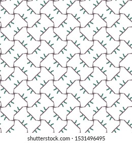 Abstract background texture in geometric ornamental style. Seamless design.