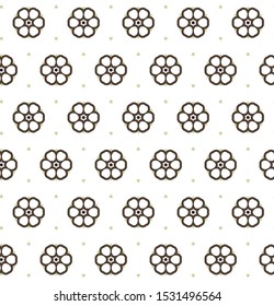 Abstract background texture in geometric ornamental style. Seamless design.