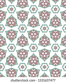 Abstract background texture in geometric ornamental style. Seamless design.