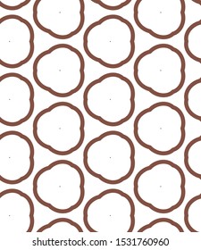 Abstract background texture in geometric ornamental style. Seamless design.