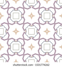 Abstract background texture in geometric ornamental style. Seamless design.