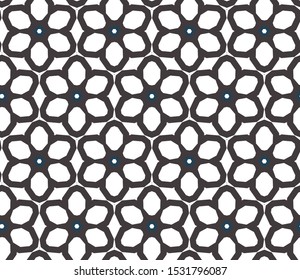 Abstract background texture in geometric ornamental style. Seamless design.