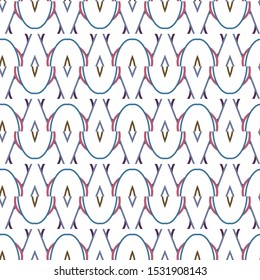Abstract background texture in geometric ornamental style. Seamless design.