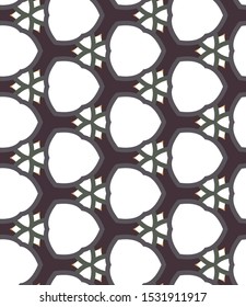 Abstract background texture in geometric ornamental style. Seamless design.