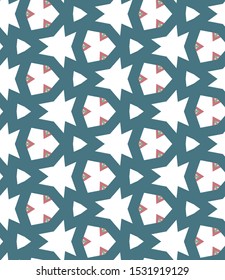 Abstract background texture in geometric ornamental style. Seamless design.