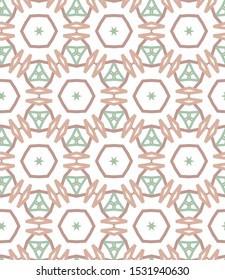 Abstract background texture in geometric ornamental style. Seamless design.