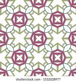 Abstract background texture in geometric ornamental style. Seamless design.