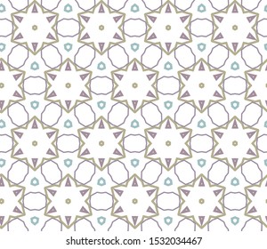 Abstract background texture in geometric ornamental style. Seamless design.