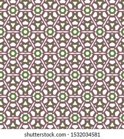 Abstract background texture in geometric ornamental style. Seamless design.