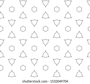 Abstract background texture in geometric ornamental style. Seamless design.
