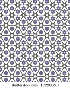 Abstract background texture in geometric ornamental style. Seamless design.