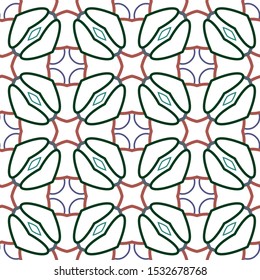 Abstract background texture in geometric ornamental style. Seamless design.
