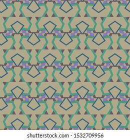 Abstract background texture in geometric ornamental style. Seamless design.