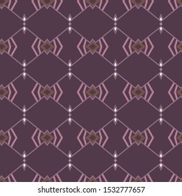 Abstract background texture in geometric ornamental style. Seamless design.