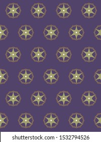 Abstract background texture in geometric ornamental style. Seamless design.