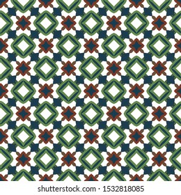 Abstract background texture in geometric ornamental style. Seamless design.