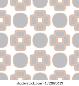 Abstract background texture in geometric ornamental style. Seamless design.