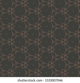 Abstract background texture in geometric ornamental style. Seamless design.
