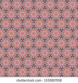 Abstract background texture in geometric ornamental style. Seamless design.