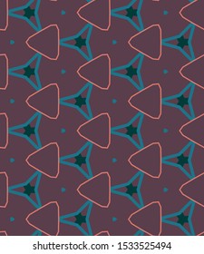 Abstract background texture in geometric ornamental style. Seamless design.