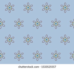 Abstract background texture in geometric ornamental style. Seamless design.