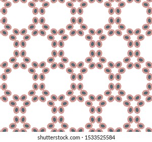 Abstract background texture in geometric ornamental style. Seamless design.