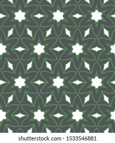 Abstract background texture in geometric ornamental style. Seamless design.