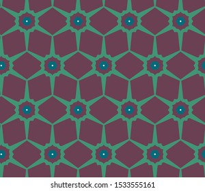 Abstract background texture in geometric ornamental style. Seamless design.
