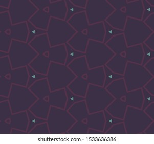 Abstract background texture in geometric ornamental style. Seamless design.