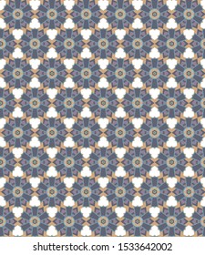 Abstract background texture in geometric ornamental style. Seamless design.