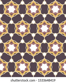 Abstract background texture in geometric ornamental style. Seamless design.