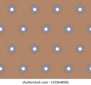Abstract background texture in geometric ornamental style. Seamless design.