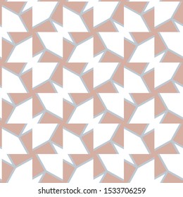 Abstract background texture in geometric ornamental style. Seamless design.