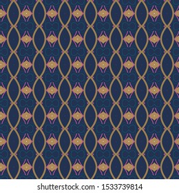 Abstract background texture in geometric ornamental style. Seamless design.