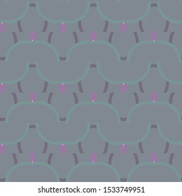 Abstract background texture in geometric ornamental style. Seamless design.