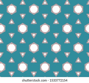 Abstract background texture in geometric ornamental style. Seamless design.